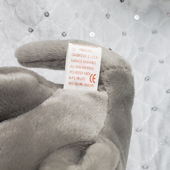 Rare Vintage Ty Beanie Baby ANTS  The Anteater with Tag Errors -1997 - Picture 8 of 8